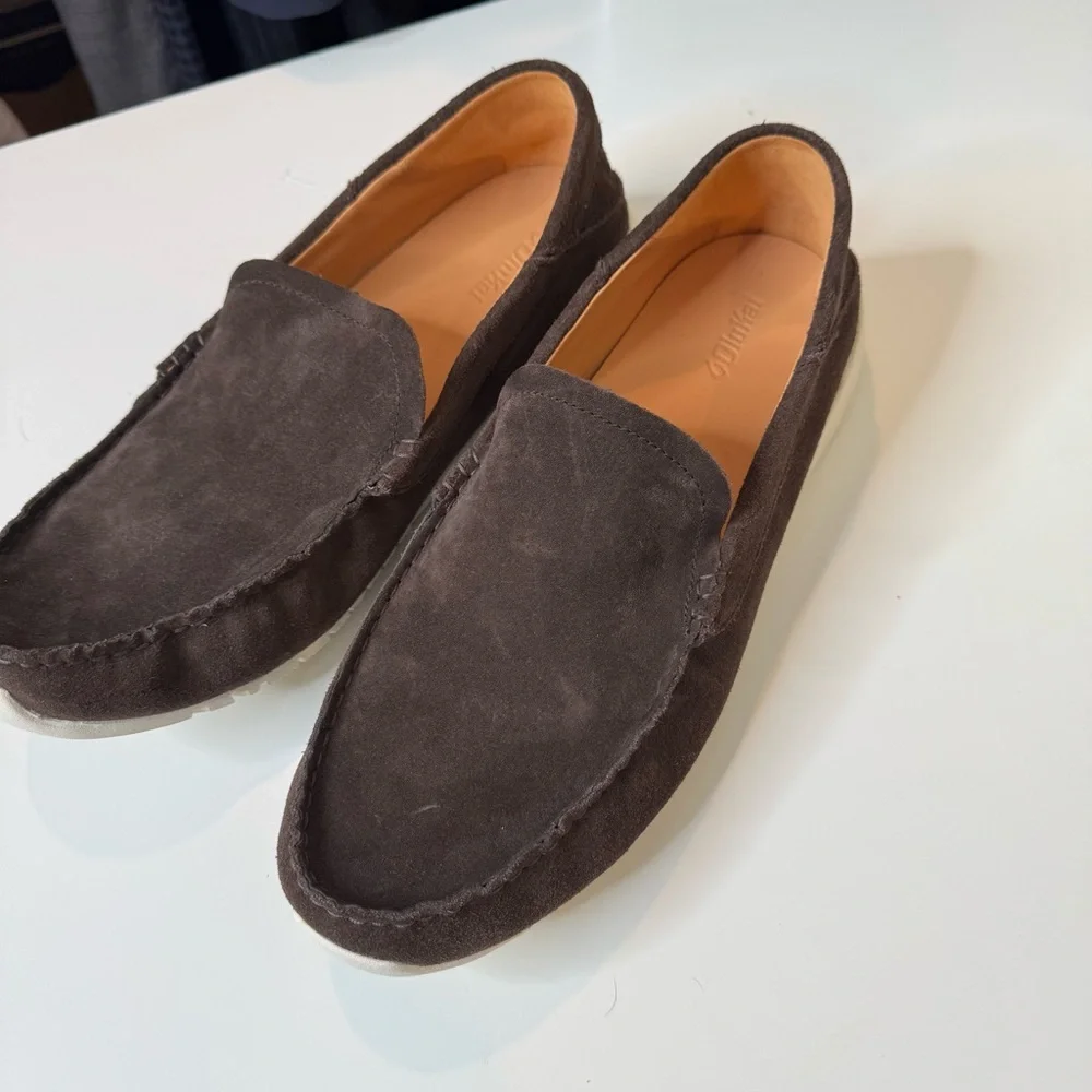OluKai Ka'a Loafer Slip on Shoes Men's Size 14 Dark Wood NWOT